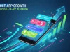 Boost App Growth with Push & In-App Messaging App growth messaging concept