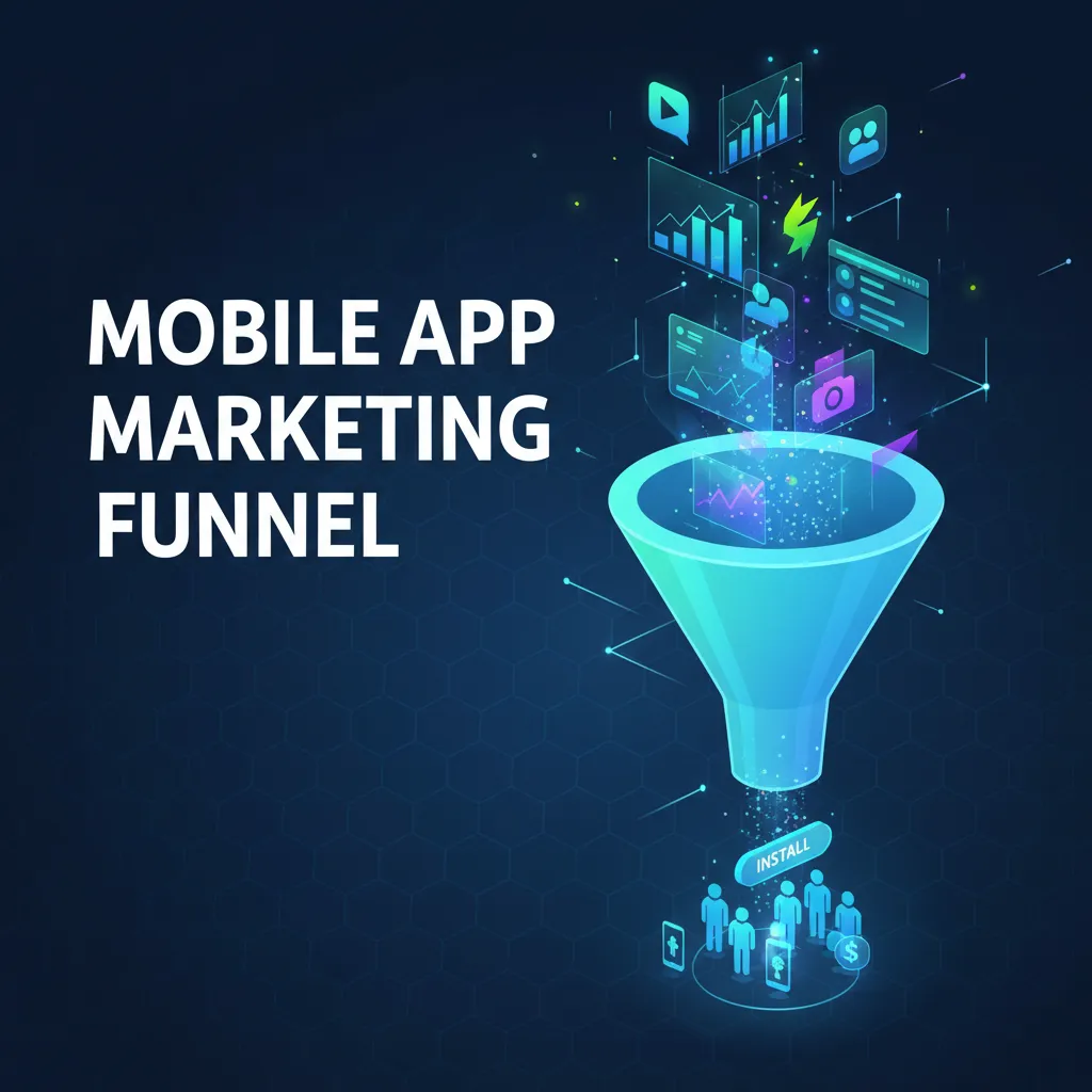 Mobile app marketing funnel