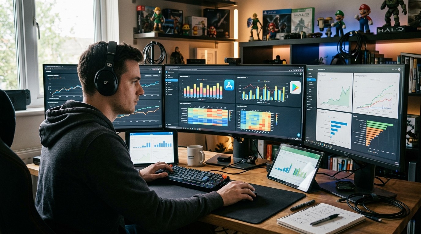 Game Market Research App store analytics and platform differences