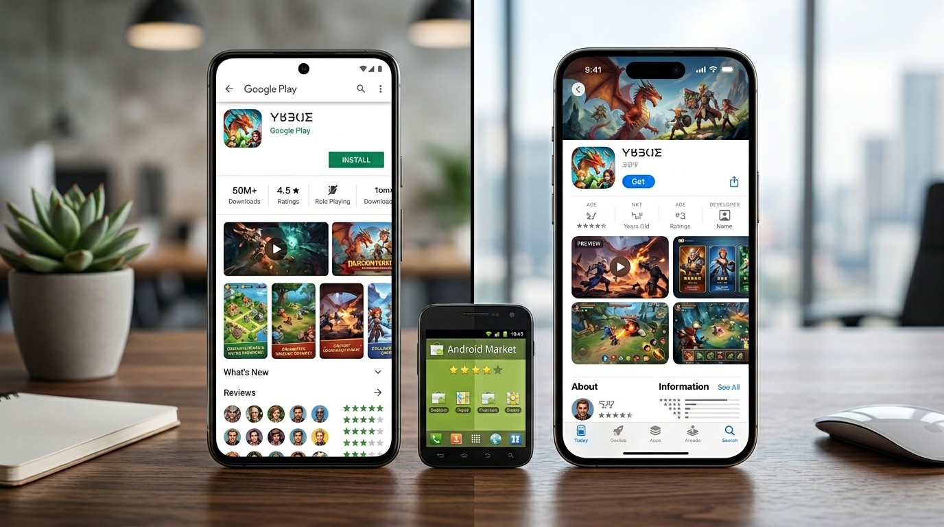 Metadata, screenshots, and store-page persuasion