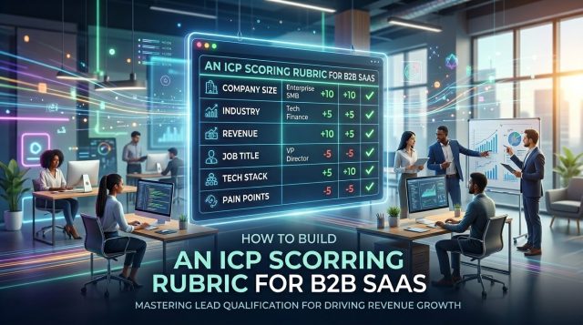 How To Build An ICP Scoring Rubric For B2B SaaS