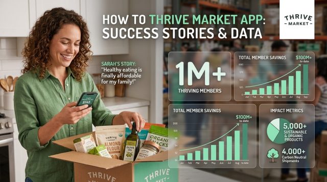 How to Thrive Market App : Success Stories And Data