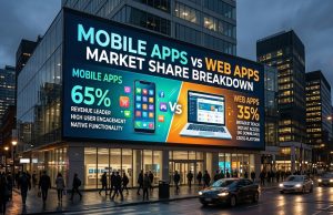 Mobile Apps vs Web Apps Market Share Breakdown Mobile Apps vs Web Apps Market Share Breakdown
