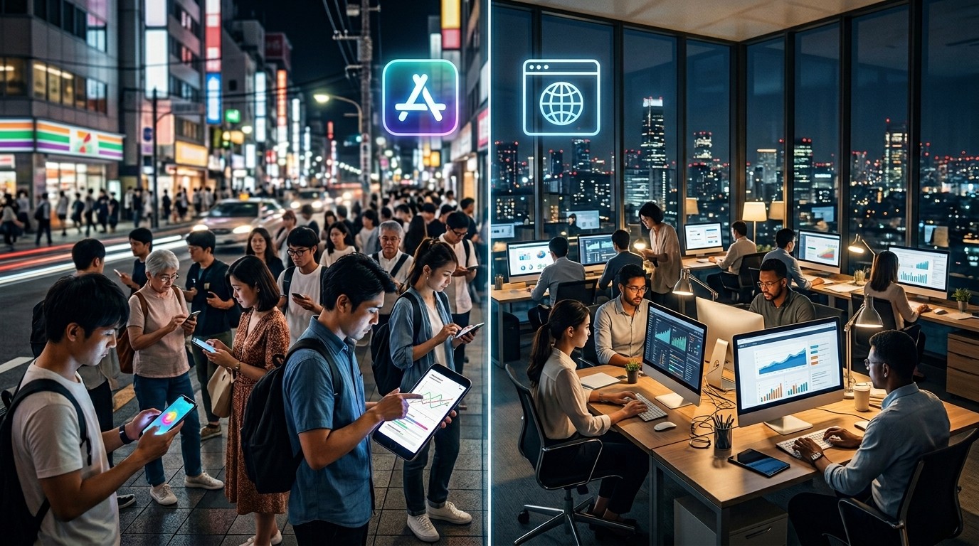 Mobile Apps vs Web Apps What Usually Drives Market Share