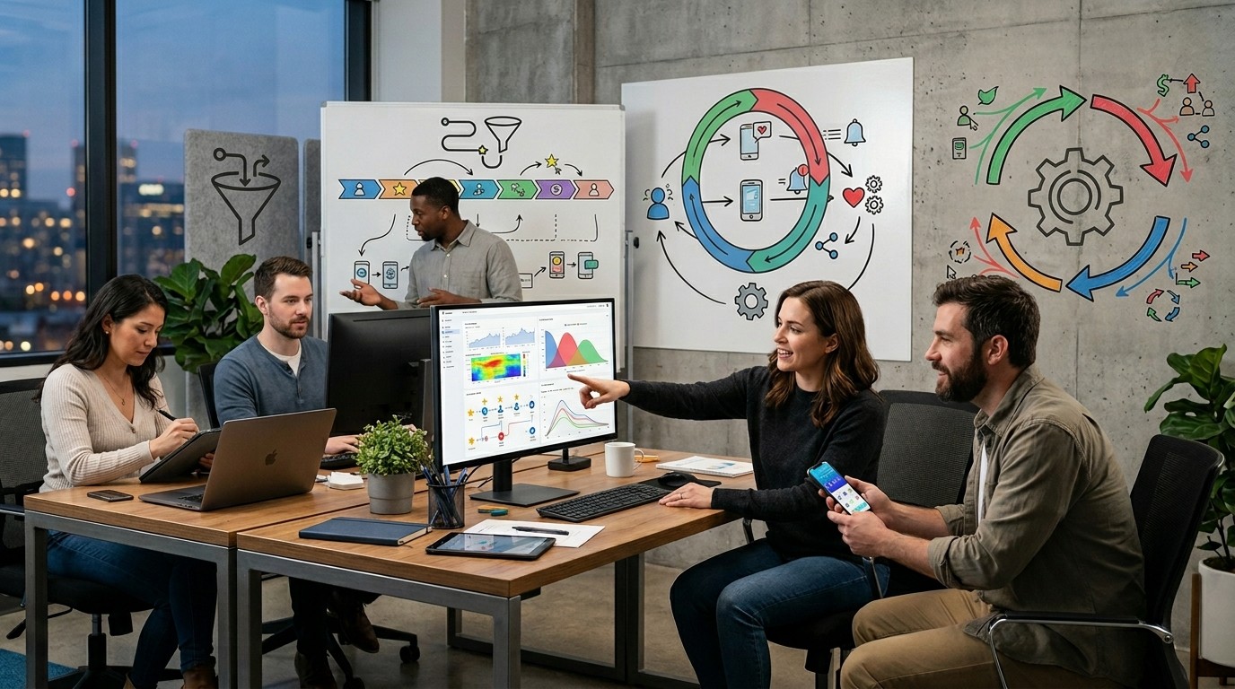 Retention, lifecycle, and growth loops