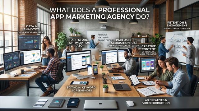 What Does a Professional App Marketing Agency Do?