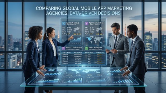 Comparing Global Mobile App Marketing Agencies Comparing Global Mobile App Marketing Agencies