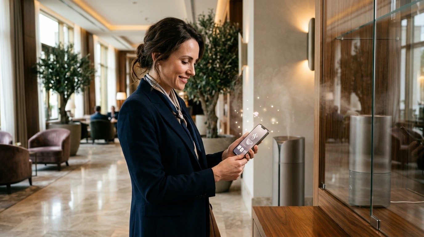 How a Scent Marketing App Works