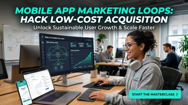 Mobile App Marketing Loops : Hack Low-Cost Acquisition