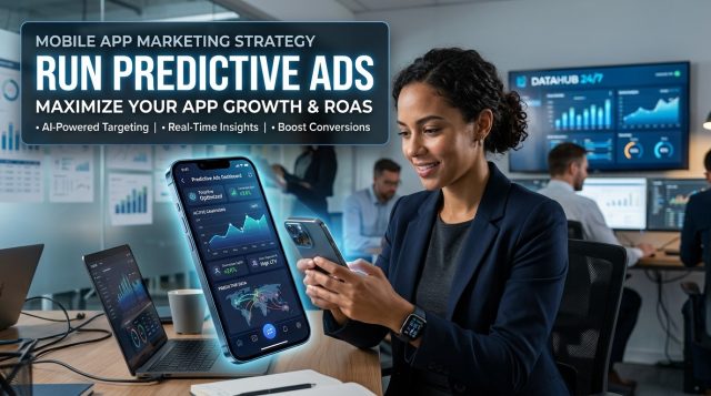 Mobile App Marketing Strategy : Run Predictive Ads